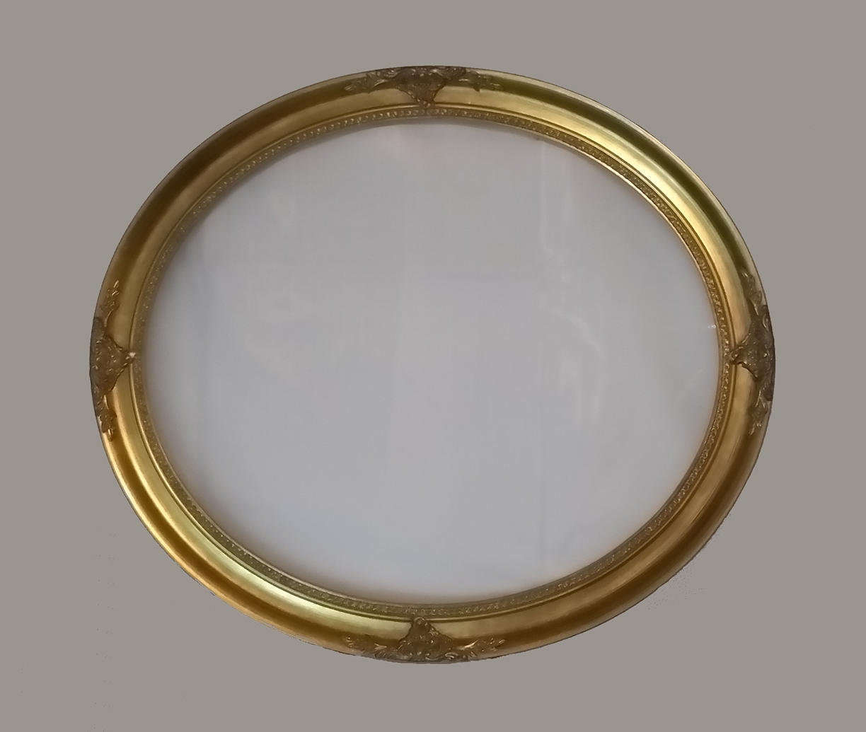 Kosnar Gilded framed Oval Mirror - ItemCode 289G-Oval Kosnar Gilded framed Oval Mirror